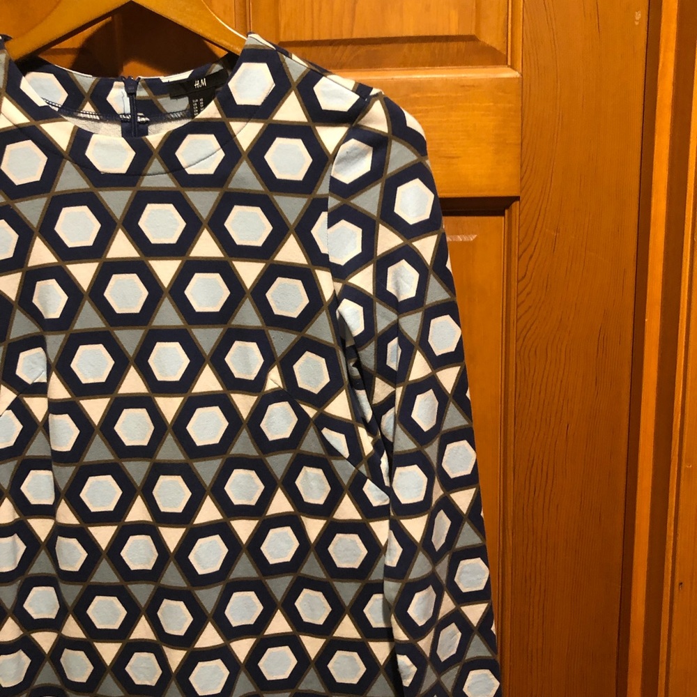 Long Sleeve H&M Patterned Dress